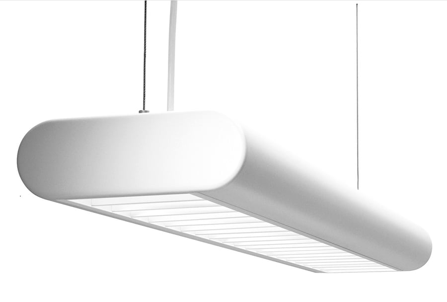 Prudential Lighting PRU5 Architectural LED Linear Pendant Mount Direct/Indirect Light Luminaire