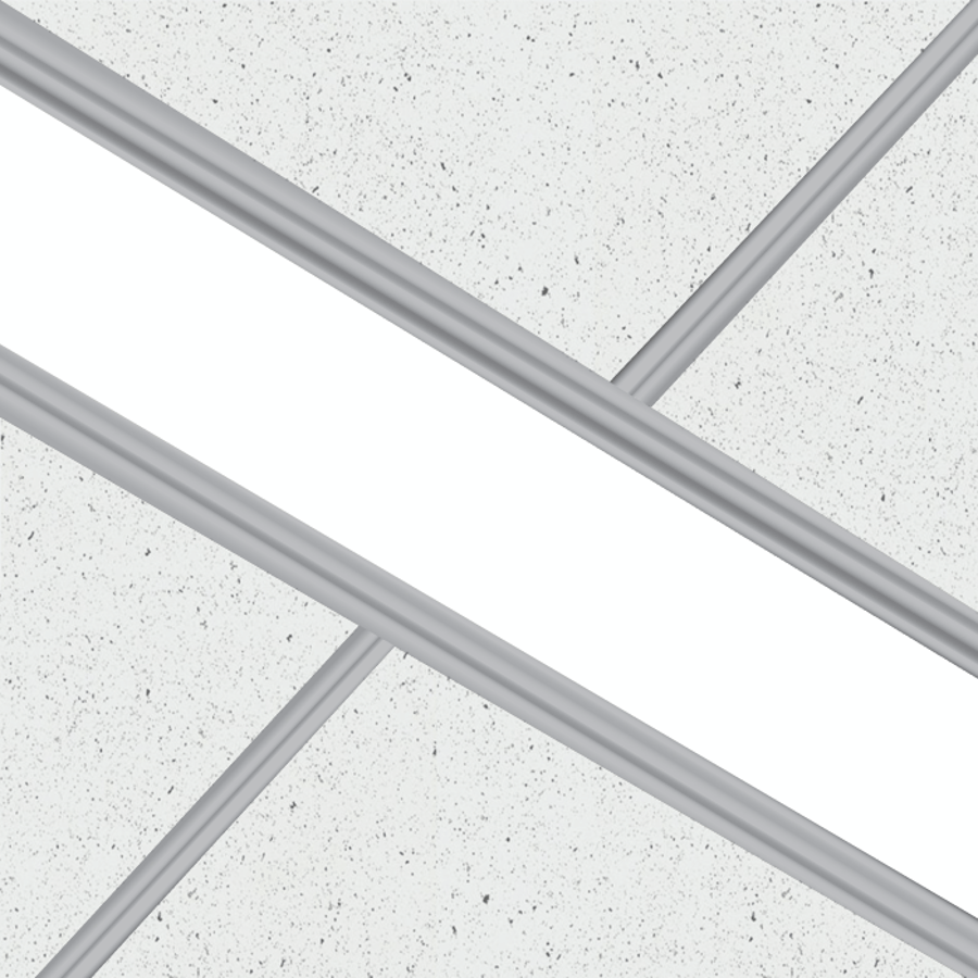Nulite Lighting Regolo RG6 Grid Series LED 6 Inch Linear Recessed Light Fixture