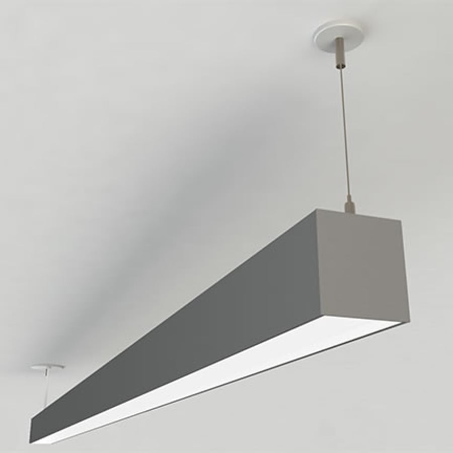 Nulite Lighting Regolo RP6-6D Pendant Series LED 6 Inch Linear Suspended Light Fixture - Direct