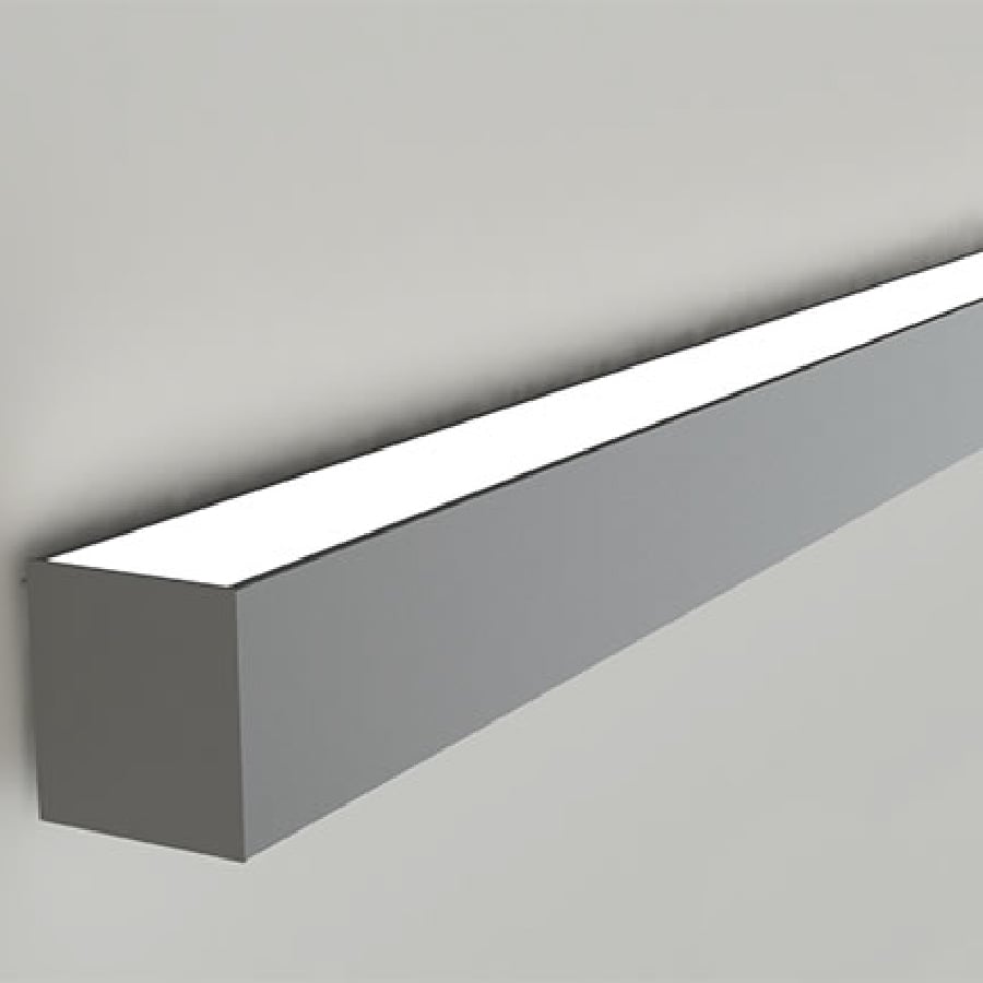 Nulite Lighting Regolo RW4-4V Indirect Wall Series LED 4 Inch Linear Wall Mount Light Fixture - Indirect