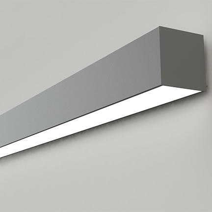 Nulite Lighting Regolo RW2-4D Wall Series LED 2 Inch Linear Wall Mount Light Fixture - Direct