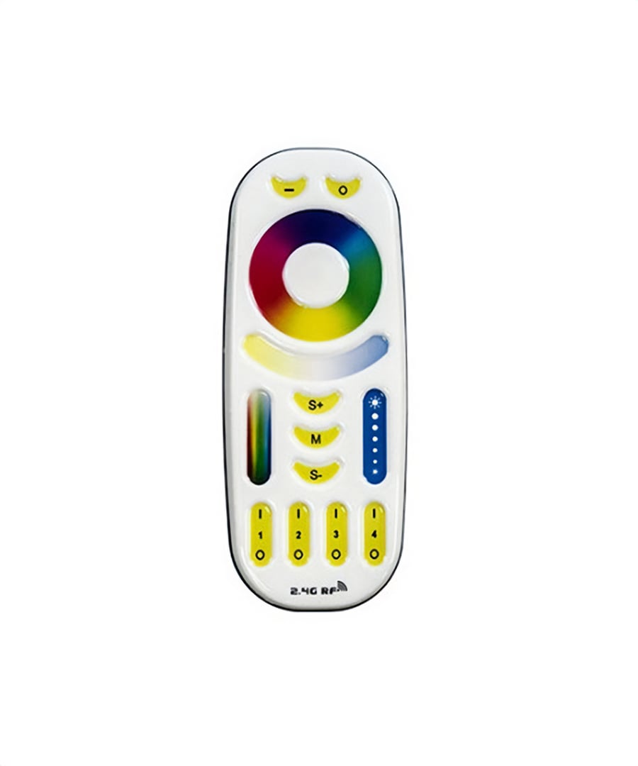 4-Zone Wireless RGBW LED Remote Control