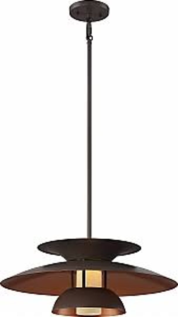 Nuvo Lighting Atom 62-599 LED Retro Geometric Pendant