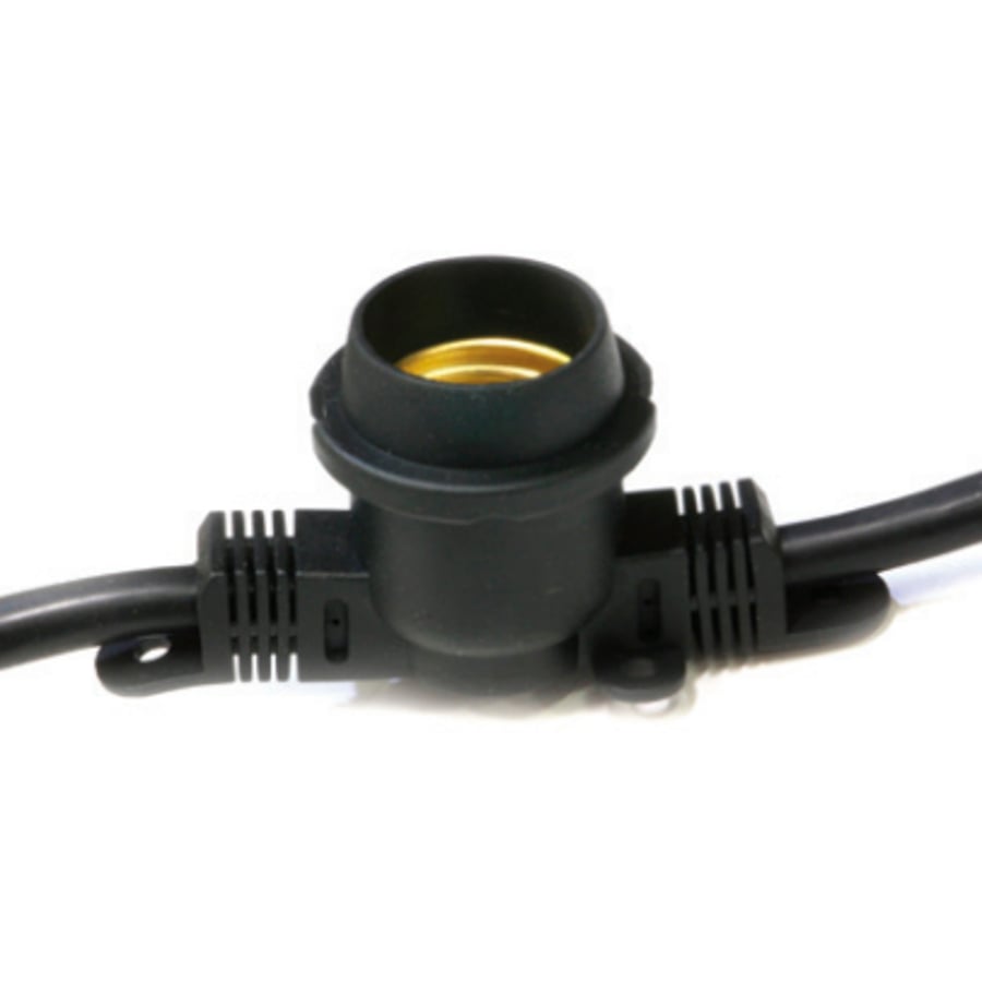 American Lighting Commercial Grade Light String 48 Foot LF-M-24-48-BK  