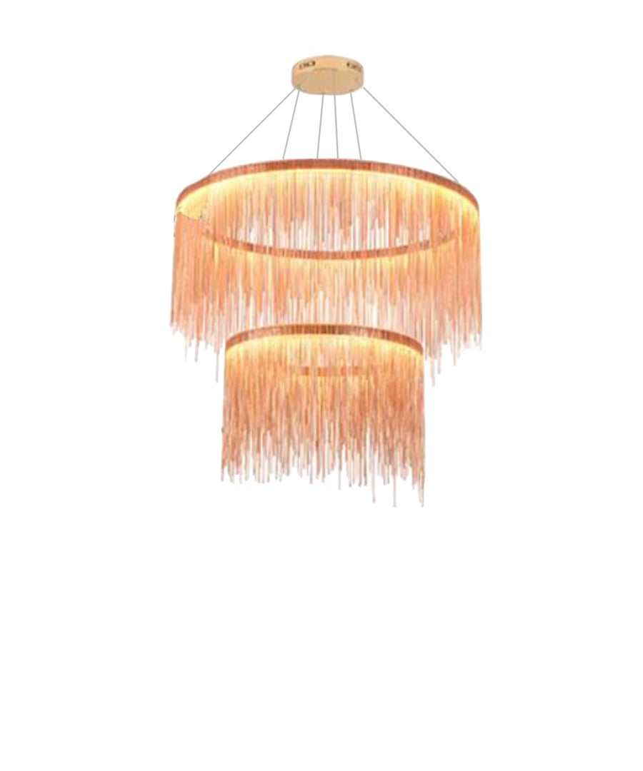 2-Tier LED Chandelier Pendant Light