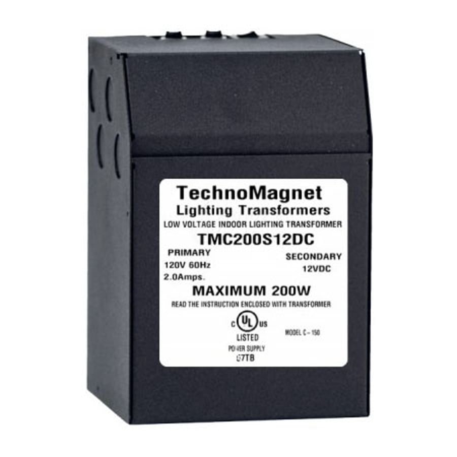 200W 12V DC Dimmable Magnetic Transformer LED Driver Power Supply