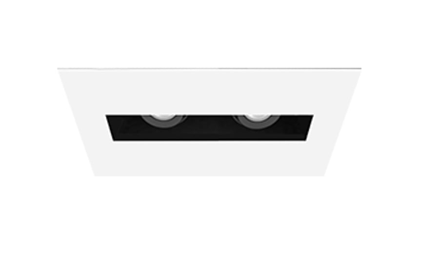 Velato VEL-HHP-2-SA 2LT LED Double LED Recessed Lighting Multiple - 2 Light + Housing + Rimless Trim