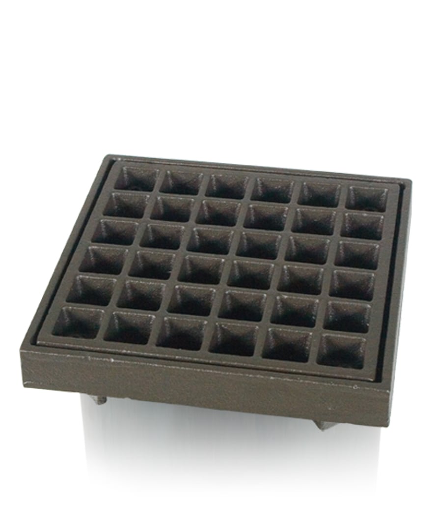 BK Lighting SW LED Square Adjustable Well Star Recessed In Grade Well Light