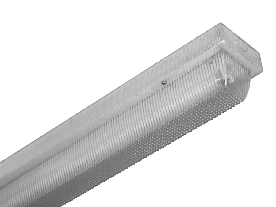 LA Lighting WSE400-1-4R-1E8I-UNV Series 4 Foot 2900 lum T8 Fluorescent Wraparound Security Luminaire