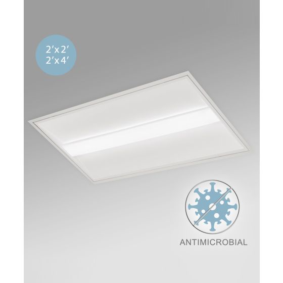 Antimicrobial Architectural LED Troffer Light