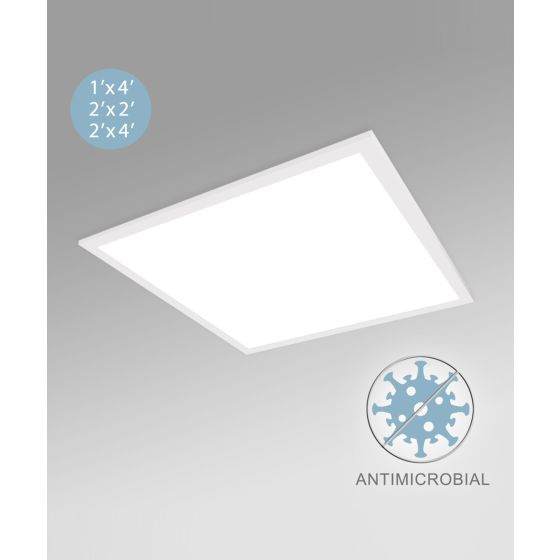 Antimicrobial Back-Lit LED Panel Light