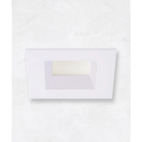 4-Inch Square Baffle Architectural Color Temperature Selectable LED Recessed Can Light