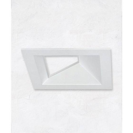 Alcon 14031-4 3-Inch Square Architectural LED Wall Wash Open Reflector Recessed Light