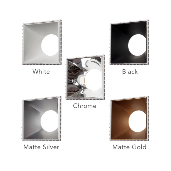 CCT Selectable 3-Inch Square Trimless Recessed LED Light