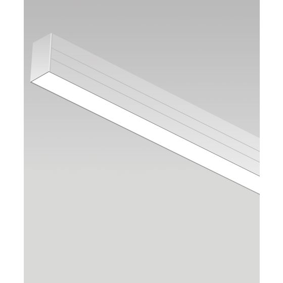 12100-21-R recessed light shown with silver finish and flat lens