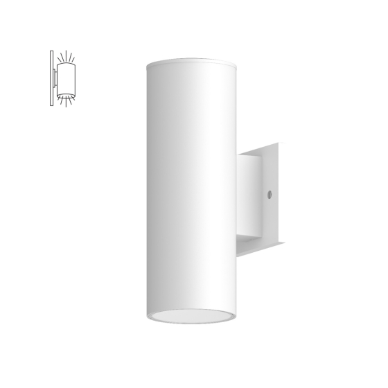 Alcon 11239-W Cilindro IV Architectural LED Large Cylinder Wall Light 
