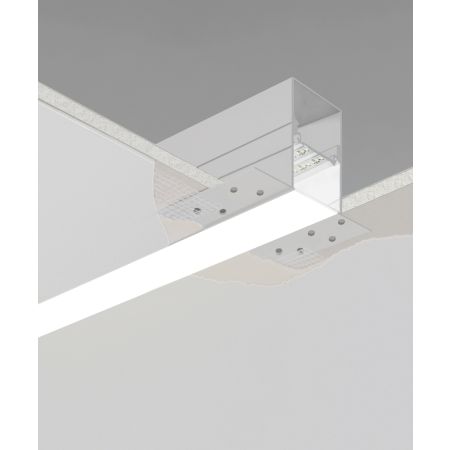 12100-21-R recessed light shown with flat lens