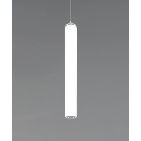 Vertical Tube LED Cylinder Pendant Light