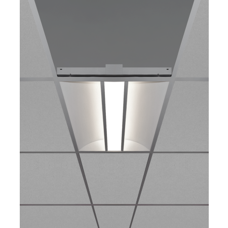 Alcon Lighting 14126-R LED recessed troffer panel light with a white finish.