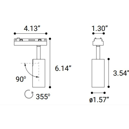 Alcon ASP1 1.5" Adjustable Spot Light LED Modular System