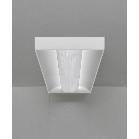 Alcon Lighting 24000-S LED Drop Panel surface light with a white finish.