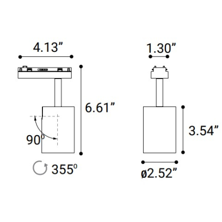 Alcon AS2 2.5" Adjustable Spot Light LED Modular System