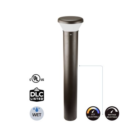 42-Inch Architectural Outdoor LED Bollard Pathway Light