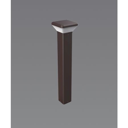 42-Inch Architectural Outdoor Square Bollard LED Pathway Light