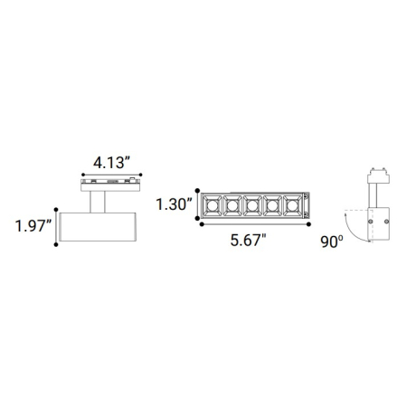 Alcon MCA5 Multi-Cell Adjustable 5-Cell LED Modular System