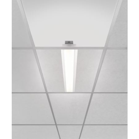 Alcon Lighting 14054-R-4 LED 
4 inch wide recessed troffer panel light with a white finish.