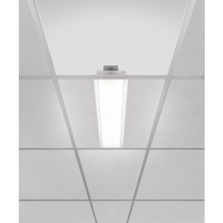 Alcon Lighting 14054-R-6 LED 
6 inch wide recessed troffer panel light with a white finish.