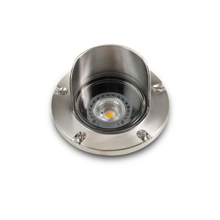 Alcon 9027-SS Low-Voltage 5-Inch Adjustable In-Ground LED Well Light