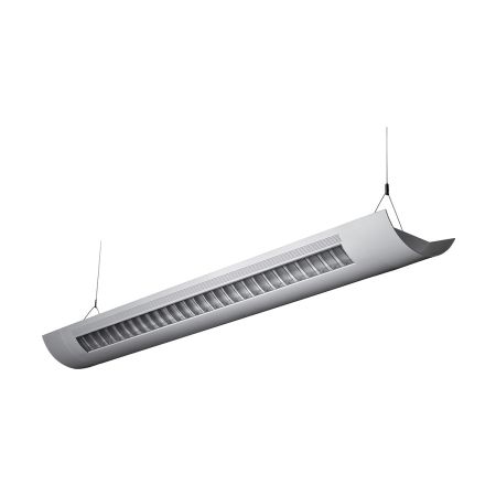 Alcon Lighting Catalina 10106-4  4 Foot T8 and T5HO Fluorescent Architectural Linear Suspension Direct Indirect Lighting Fixture