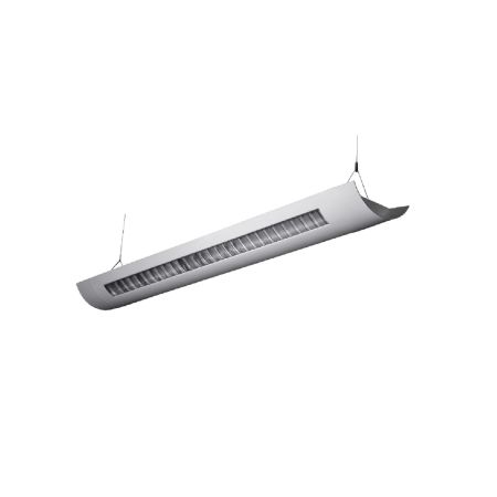 Alcon Lighting Delano 10104-8 T8 or T5HO 8 Foot Fluorescent Architectural Linear Suspended Light Fixture – Uplight (Indirect) and Downlight (Direct)