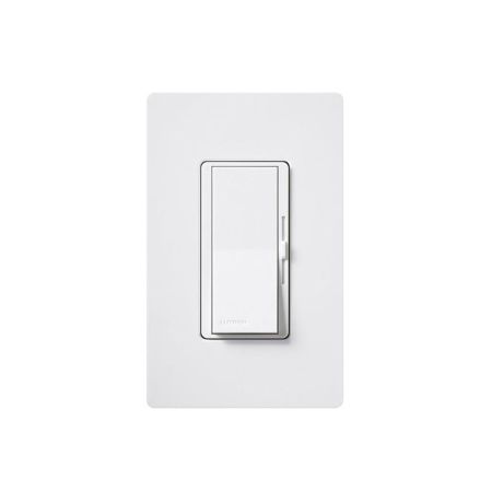 Lutron Diva DVTV-WH 0-10V Dimmer Switch Single-Pole 120V White (30mA Max)