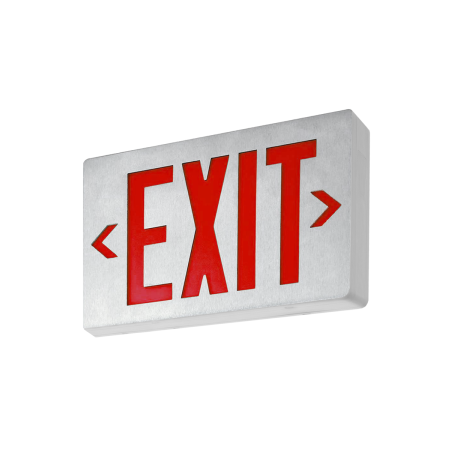 Alcon 16108 New York City Compliant Diecast Aluminum Exit Sign