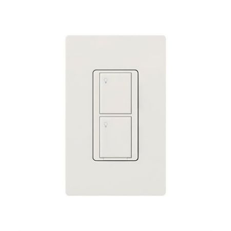 Lutron PD-5WS-DV-WH Light Switch Caseta Lighting On/Off - White