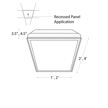 Alcon 14079 LED troffer light by Alcon Lighting.