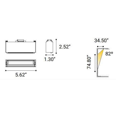 Alcon WWL Wall Wash Linear LED Modular System