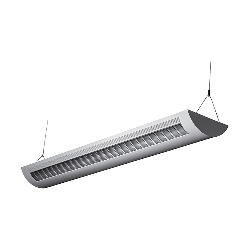 Alcon Lighting Catalina 10106-8  8 Foot T8 and T5HO Fluorescent Architectural Linear Suspended Light Fixture – Uplight (Direct) and Downlight (Indirect)