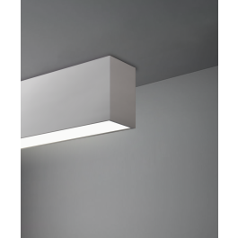 2.2-Inch Silver LED Linear Ceiling Light