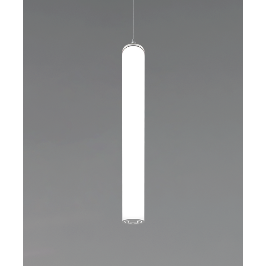 Vertical Tube LED Cylinder Pendant Light