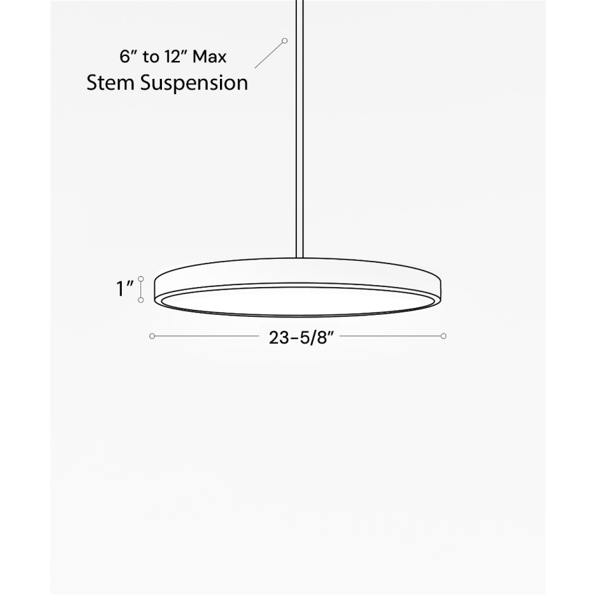 12182-7 LED disk light shown in a black finish and with a 7-inch diameter flush lens.