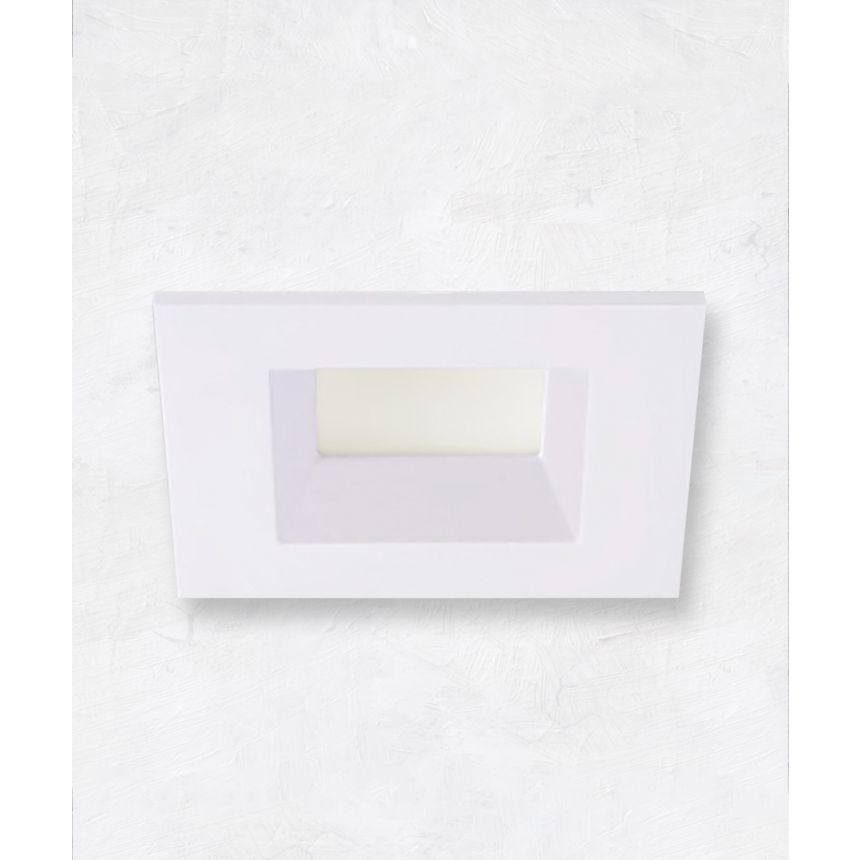 4-Inch Color Temperature Switch Baffled Square LED Can Light