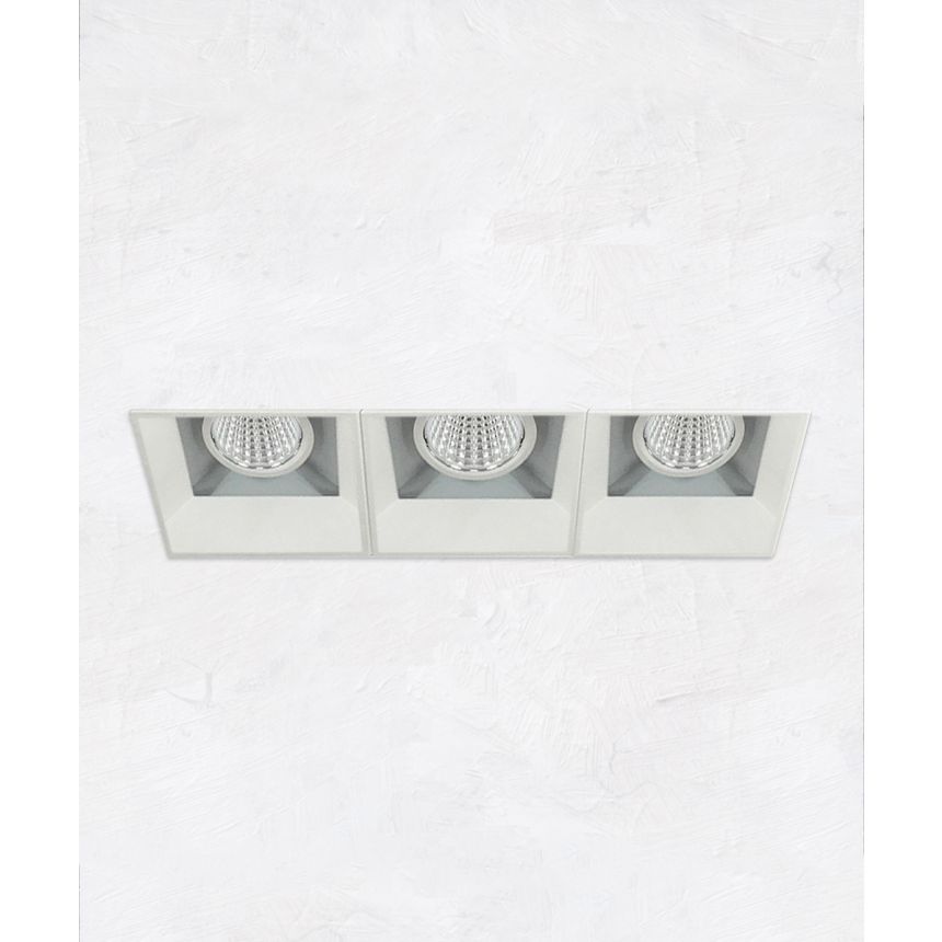 Architectural 3-Head Multiple Recessed LED LIght