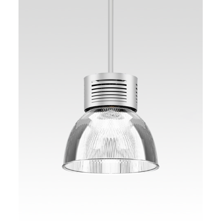 Line drawing showing the dimensions of the 15209-12 high bay and low bay LED light