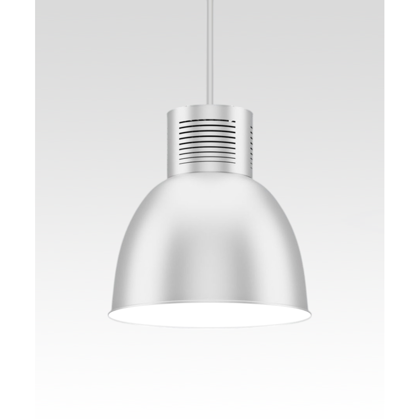 Line drawing showing the dimensions of the 15209-16 high bay and low bay LED light