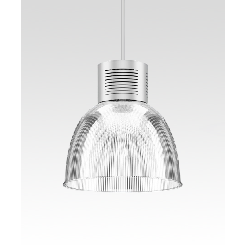 Line drawing showing the dimensions of the 15209-16 high bay and low bay LED light