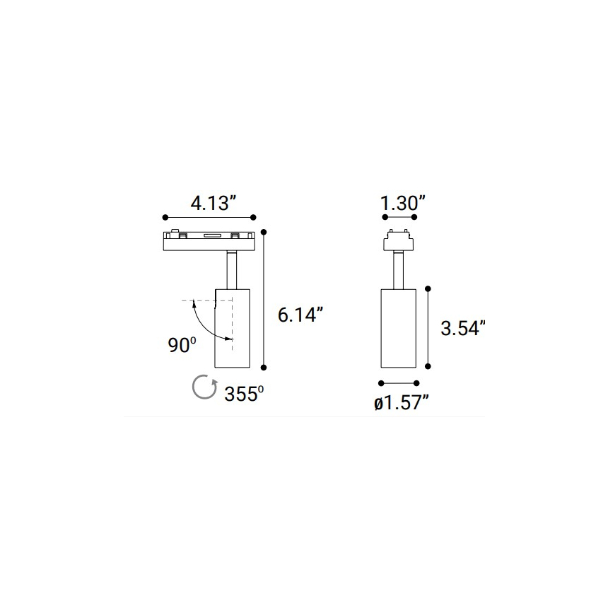 Alcon ASP1 1.5" Adjustable Spot Light LED Modular System