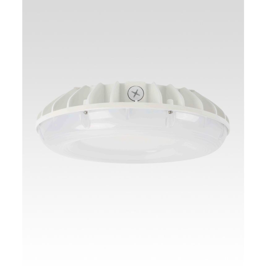 12-Inch Low-Profile Round LED Canopy Light